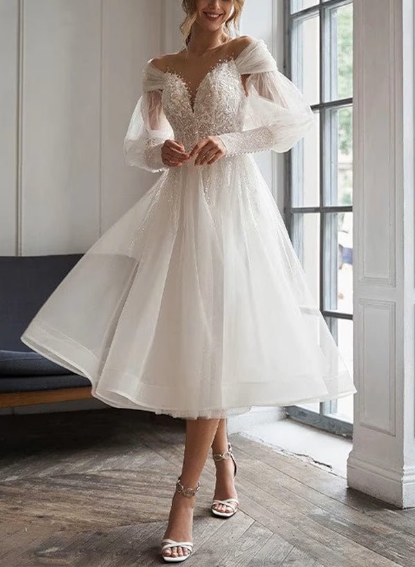 Strapless Lace Wedding Dress