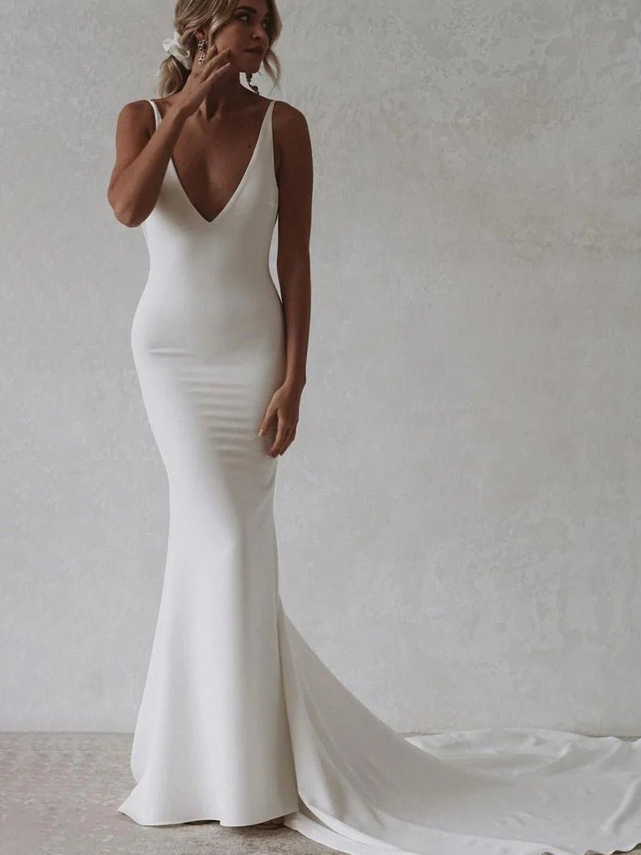 A-Line Lace Wedding Dress
