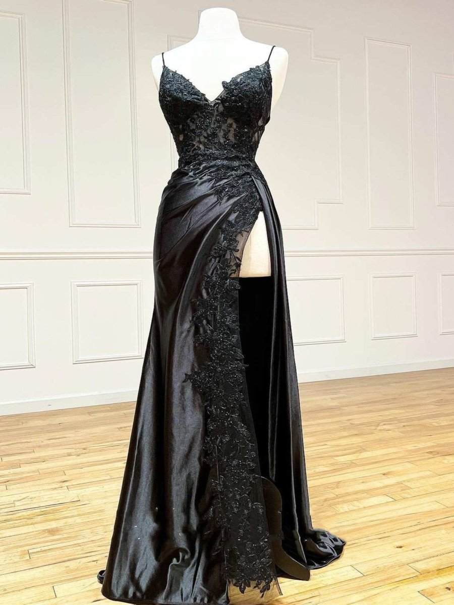 Off-Shoulder Lace Mermaid Prom Dress