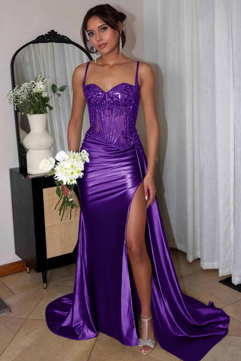 A-Line V-Neck Chiffon Prom Dress