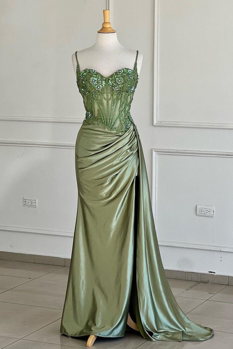 A-Line V-Neck Chiffon Prom Dress